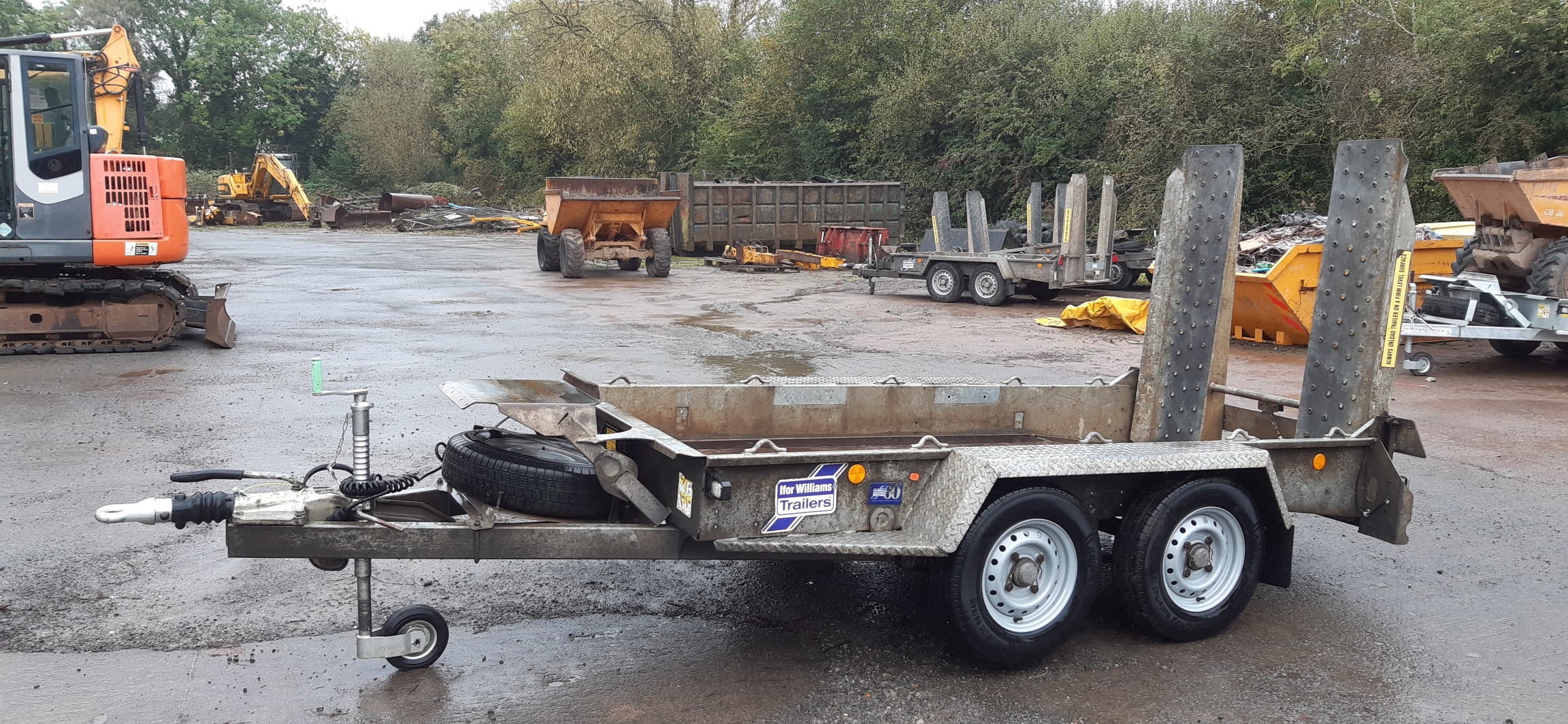 Read more about the article 2018 Ifor Williams GH94BT,Choice of ball hitch or ring eye – Choice in stock