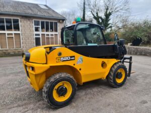 SOLD - 2021 JCB 520-40, 4 wheel drive, 4 wheel steer, Orange & green beacons, Road registered, Low hours - SOLD-image