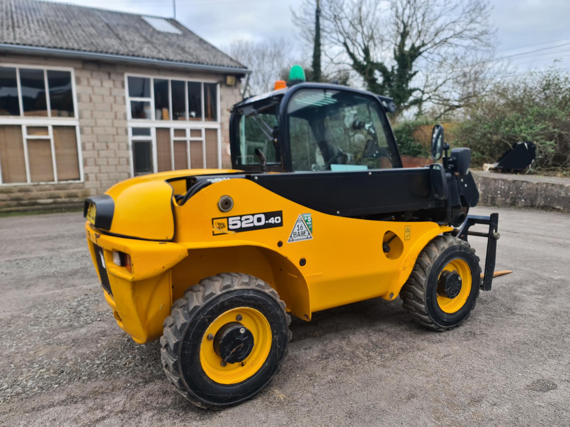 SOLD - 2021 JCB 520-40, 4 wheel drive, 4 wheel steer, Orange & green beacons, Road registered, Low hours - SOLD-image