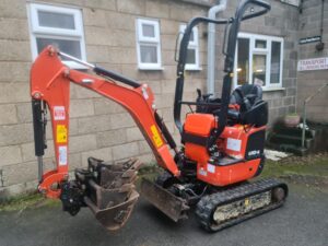 SOLD - 2022 Kubota U10-5, Servo controls on seat, Expanding undercarriage, 2 x Speed tracking, Manual Quick hitch, 3 x Buckets, 1194 Hours - SOLD-image