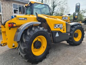 2016, 66 Reg JCB 526-56 Agri Plus, Q-Fit hydraulic locking headstock, Boom suspension, Air seat, Joystick, Good Firestone tyres, 4621 Hours-image