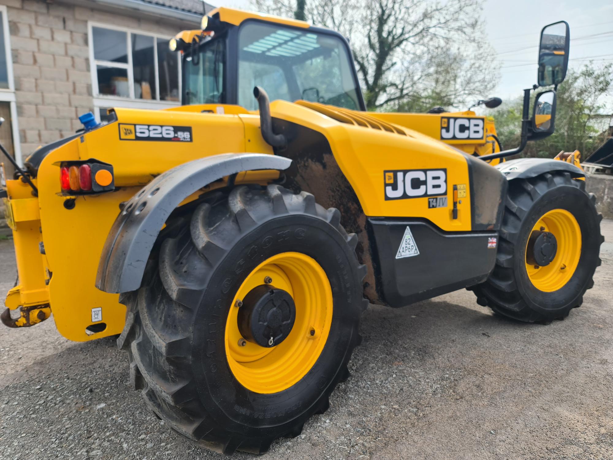 2016, 66 Reg JCB 526-56 Agri Plus, Q-Fit hydraulic locking headstock, Boom suspension, Air seat, Joystick, Good Firestone tyres, 4621 Hours-image