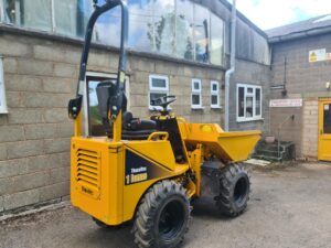 2022 Thwaites 1 Ton high tip dumper, Orange & Green beacons, Only 557 Hours.-image