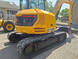 2023 JCB 90Z-2 Excavator, Hydraulic Quick hitch, 3 x Buckets, Piped for attachments, A/C, Radio, Orange & Green beacons, Only 1098 Hours, Very nice machine, Big saving on new.-image