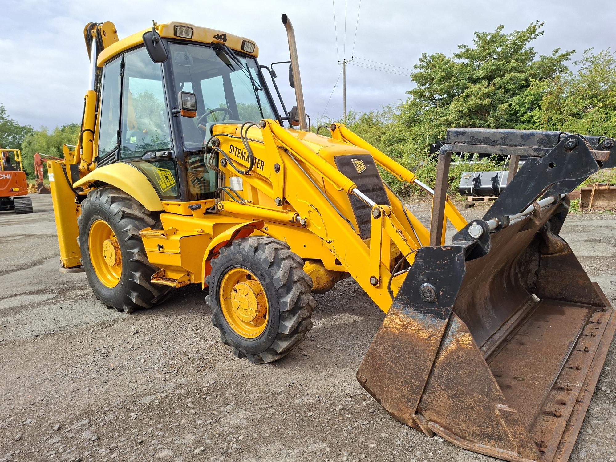 2002 JCB 3CX SM 4x4 Turbo, Manual Gearbox, Manual Quick hitch, Very nice machine for it's age-image