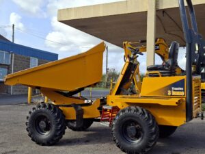 2022 Thwaites 3 Ton swivel skip dumper, 2 x Speed Hydrostatic drive, Road registered, Road lights, Orange & Green beacons, Only 995 Hours-image
